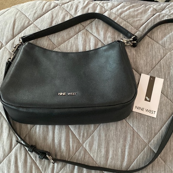 Nine West Handbags - Nine West Rhea Crossbody Black Bag